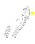 Genuine Volvo Accelerator Pedal Sensor - 32212368. Fixed Price $199.95.