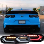 Led Taillights For 2019-2025 Chevy Camaro Gloss Black/smoke Lens Brake L+r. Fixed Price $439.99.