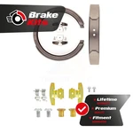 Rear Parking Brake Shoe With Hardware Kit For 1999-2004 Chevrolet Silverado 1500. Fixed Price $67.33.