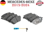 Front & Rear Brake Pad Sets With Sensor For 19-24 Mercedes-benz Vehicles Genuine. Fixed Price $283.33.