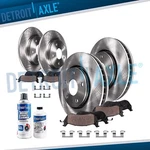 Front & Rear Disc Rotor + Ceramic Brake Pad For Chevy Impala Limited Police/taxi. Fixed Price $205.26.