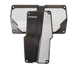 Nrg PDL-150BK Brushed Aluminum Sport Pedal A/t Black W/silver Carbon. Fixed Price $43.49.