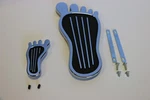 Barefoot Chrome Gas Pedal Cover & Dimmer Switch Hot Rod Vintage Chevy Ford Mopar. Fixed Price $29.95.