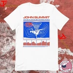 John Summit Go Back T-shirts White Heavy Cotton KK1783. Fixed Price $19.94.