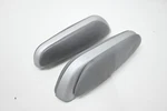 99-06 Bmw E46 3 Series Rear Door Panel Arm Rest Trim Aluminum Set Gray Oem. Fixed Price $87.50.
