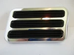 Polished Billet Aluminum Brake Pedal Pad Rectangle Chevy Ford Hot Rod #8500POL. Fixed Price $32.99.