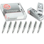 8 Pcs Ngk V-power Spark Plugs For 1999-2013 Gmc Sierra 1500 5.3L 6.0L 6.2L Yh. Fixed Price $31.28.