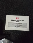 2004 Oem Ford Mustang Saleen Owners Handbook Warranty Manual S281SC. Fixed Price $80.00.