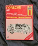 Haynes Porsche 911 Coupe/targa/cabriolet 1965-1989 Automotive Repair Manual. Fixed Price $15.00.