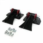 Helix 315552 Engine Mount Weld-in & Frame Brackets Pair For 1997-18 Chevy. Fixed Price $152.32.