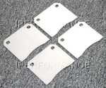 Titanium Brake Pad Shim Heat Shield Set For Ferrari 330 Gtc Gts 67-68; Rear. Fixed Price $134.99.