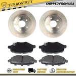Rear Oe Brake Rotors Pad For 2012 Dodge Journey Lifetime Warranty. Fixed Price $124.82.