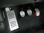 Rennline Pedal Set - Piece Rubber Grip Black Fits Audi A4/S4 02+ A6/S6. Fixed Price $275.09.