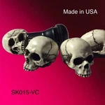 Skull Valve Stem Caps Hot Rat Street Rod Skeleton Punk Goth Made In Usa 15VC4. Fixed Price $27.00.