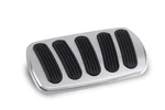 Lokar BAG-6131 Pedal Curved Brake Rubber Pads Billet Aluminum. Fixed Price $96.95.