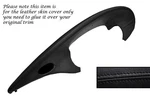Black Stitch Dash Speedo Instrument Leather Skin Cover Fits Porsche 986 Boxster. Fixed Price $296.70.