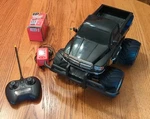 Vtg Radio Shack Rc Controlled Dodge Ram Hemi 1500 Monster Truck 60-4383 *works!*. Fixed Price $74.99.
