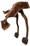 1972-1975 Jeep CJ5 CJ6 Pedals Manual Clutch Brake Factory Free Ship Cut. Fixed Price $128.24.