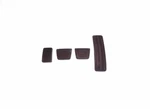 Datsun 240Z 260Z 280Z 70-78 Pedal Pad Rubber Set Gas Brake Clutch 650-212. Fixed Price $47.99.