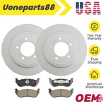 Rear Disc Brake Rotors Ceramic Pads 02-05 Ford Explorer Mercury Mountaineer. Fixed Price $75.99.