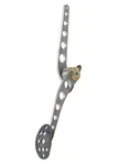 Lokar BAG-6154 Throttle Pedal Assembly Lakester Curved Raw Finish. Fixed Price $132.95.
