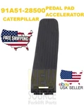 91A51-28500 Accelerator Pedal Pad Mitsubishi Forklifts Reinforced. Fixed Price $19.95.