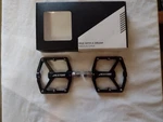 Alston Mountain Bike Pedals Black Reflector 9/16 Thread Rt/lf Nib. Fixed Price $18.00.