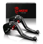 Mzs Black Motorcycle Brake Clutch Levers Adjustable Short Cnc Compatible With.... Fixed Price $45.00.