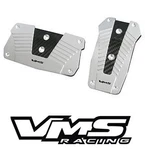 Vms Racing Aluminum Pedal Pad Cover Kit Auto Transmission At 2PC Silver Carbon. Fixed Price $918.95.