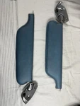 67-69 Camaro Firebird Convertible Visors Lh Rh & Mount Brackets Hinges Gm Oem. Fixed Price $150.00.