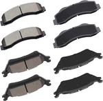 Front Rear Ceramic Brake Pads Kits 8PCS Fit 2012-2019 Ford F-150. Fixed Price $93.23.