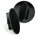 Oval Billet Floor Mount Gas Pedal Assembly Black Electroplated Non-slip Rubber. Fixed Price $145.00.
