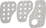 Omp Racing Knurled Sand-blasted Aluminum Pedals (set Of 3). Fixed Price $60.76.