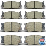 Aladiche Front & Rear Brake Pads Compatible W/ 07-17 Toyota Camry, 08-20. Fixed Price $60.43.