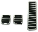 3PC Custom Pedal Covers, Throttle, Brake, Clutch For Vw Beetle Bug Ghia Empi 455. Fixed Price $27.95.