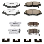 Honda Cr-v 02-04 Brake Pad Set Z26 Extreme Street Performance Carbon-fiber. Fixed Price $100.00.