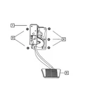 Genuine Mopar Brake Pedal 5105523AK. Fixed Price $69.05.