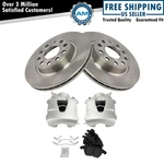 Front Brake Pad & Rotor Kit Fits Audi 2011-2013 Volkswagen. Fixed Price $191.85.