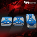 Nrg PDL-400BL Mt Manual Transmission Aluminum Foot Pedal Pad Cover Plates Set. Fixed Price $28.00.