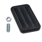 Black Aluminum Brake Pad W/ Rubber Inserts 4-1/2" X 2-1/2" Street Rod. Fixed Price $30.95.