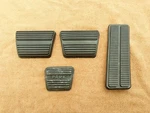 1967-68 Nova Camaro Park Brake Clutch Gas Accelerator Pedal Rubber Pad 4PC Kit. Fixed Price $34.95.