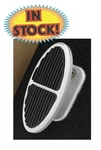 Lokar BFR-6114 Oval Foot Rest Pad Brushed Aluminum With Rubber. Fixed Price $102.95.