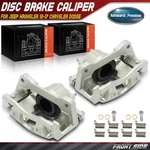 Pair Front Brake Caliper W/ Bracket For Jeep Wrangler 2013-2017 Chrysler Dodge. Fixed Price $120.79.