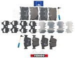 Front Brake Pad & Rear Set + Sensors Oes For Mercedes GLC43 Amg. Fixed Price $207.38.