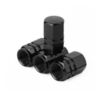 Valve Dust Caps Black For Vw Volkswagen Golf R-line Gti VR5 VR6 Sv. Fixed Price $13.42.