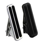 Billet Gas Throttle Pedal Floor Mount Hot Rod Rat Black Chevy Ford Mopar Sbc. Fixed Price $40.50.