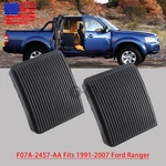 2X F07A2457AA Brake & Clutch Pedal Rubber Pads Set Fits 1991-2007 Ford Ranger. Fixed Price $15.99.