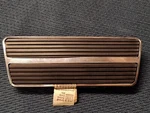 Nos Gm Brake Pedal Cover Pad # 3888682 And Trim Plate 3888683 Corvette 1968-72. Fixed Price $119.99.