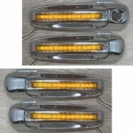 Led/amber Chrome 4 Door Handles W/1 Keyhole For 2002-2008 Dodge Ram Crew Cab. Fixed Price $229.04.