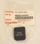 Lexus Oem Factory Parking Brake Pedal Pad 2011-2017 CT200H 46252-47010. Fixed Price $13.87.